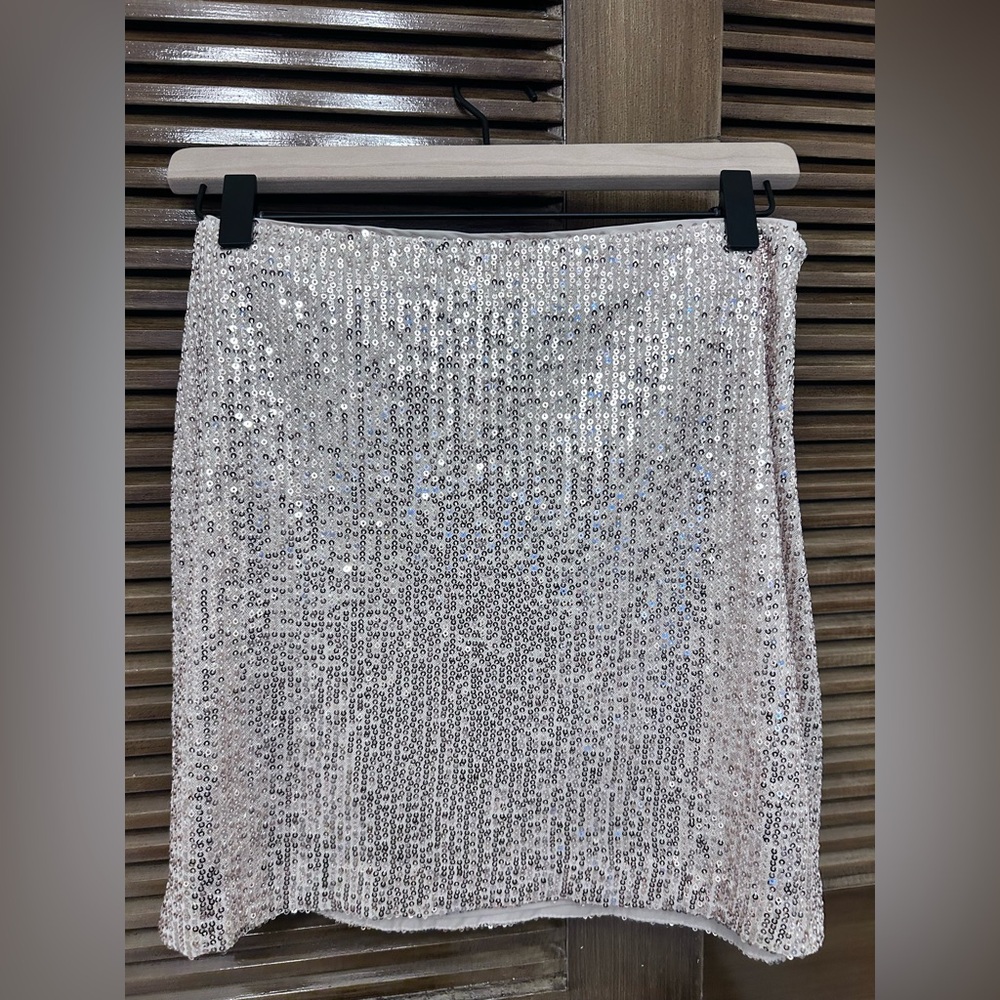 Banana Republic sequin mini skirt 0P